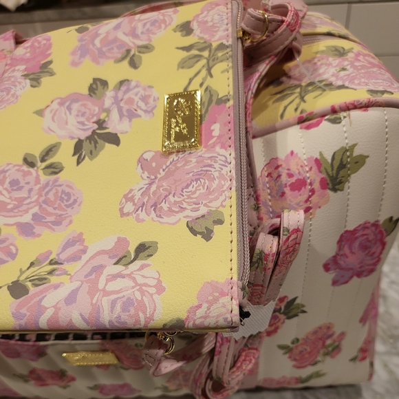 Floral Dufflebag - Loveshackfancy / For Love and Lemons Inspired Print Gym Bag - Picture 8 of 9